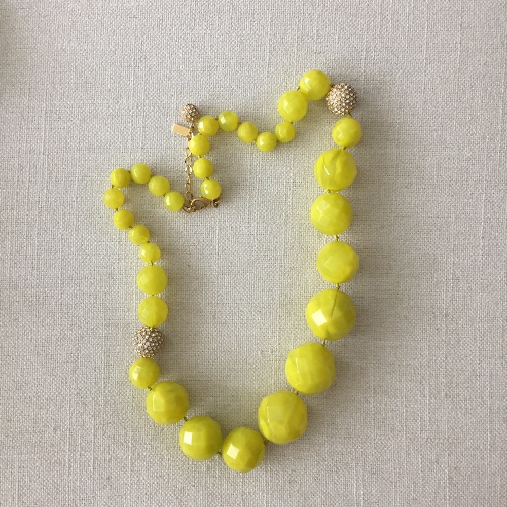 Kate Spade Galaxy Swirl faceted bauble necklace